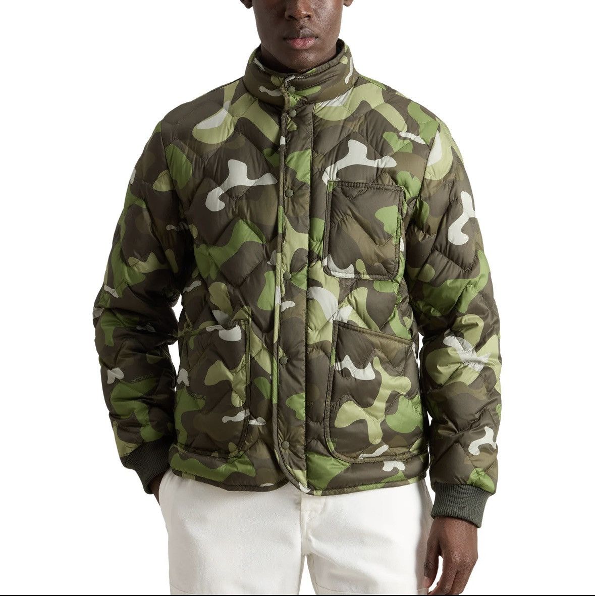 Woolrich Woolen Mills Heritage Camo Jacket Size US XL / EU 56 / 4 - 14 Thumbnail