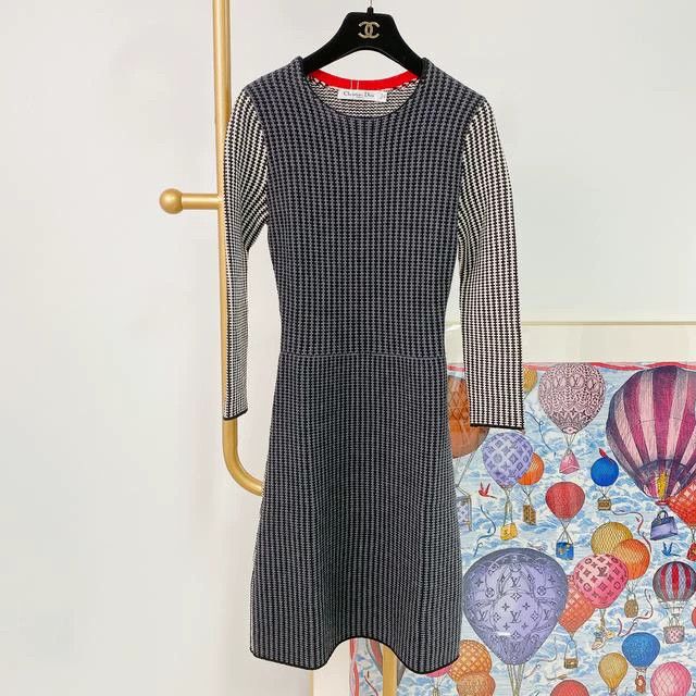 Dior Dior Striped knitted dress Size XS / US 0-2 / IT 36-38 - 1 Thumbnail
