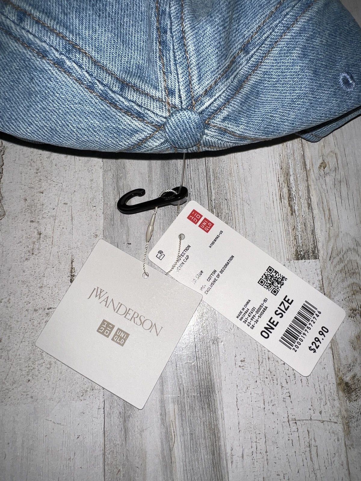 JW Anderson × Uniqlo JW Anderson Denim Hat Size ONE SIZE - 8 Thumbnail