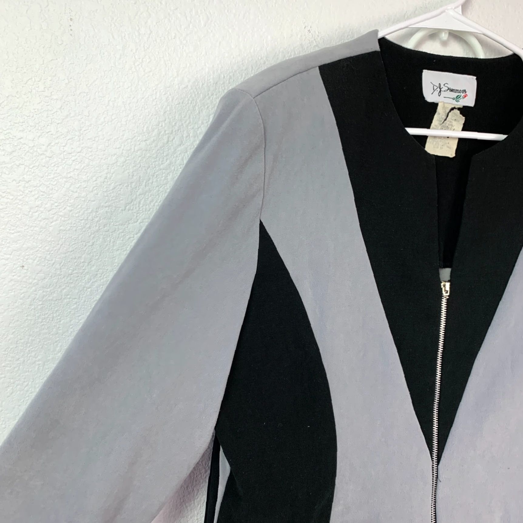 Vintage VINTAGE DJ Summers 80s Black Blazer Pants Suit Womens 14/Adult Regular 2-Piece Set Size 36" / US 14 / IT 50 - 2 Thumbnail