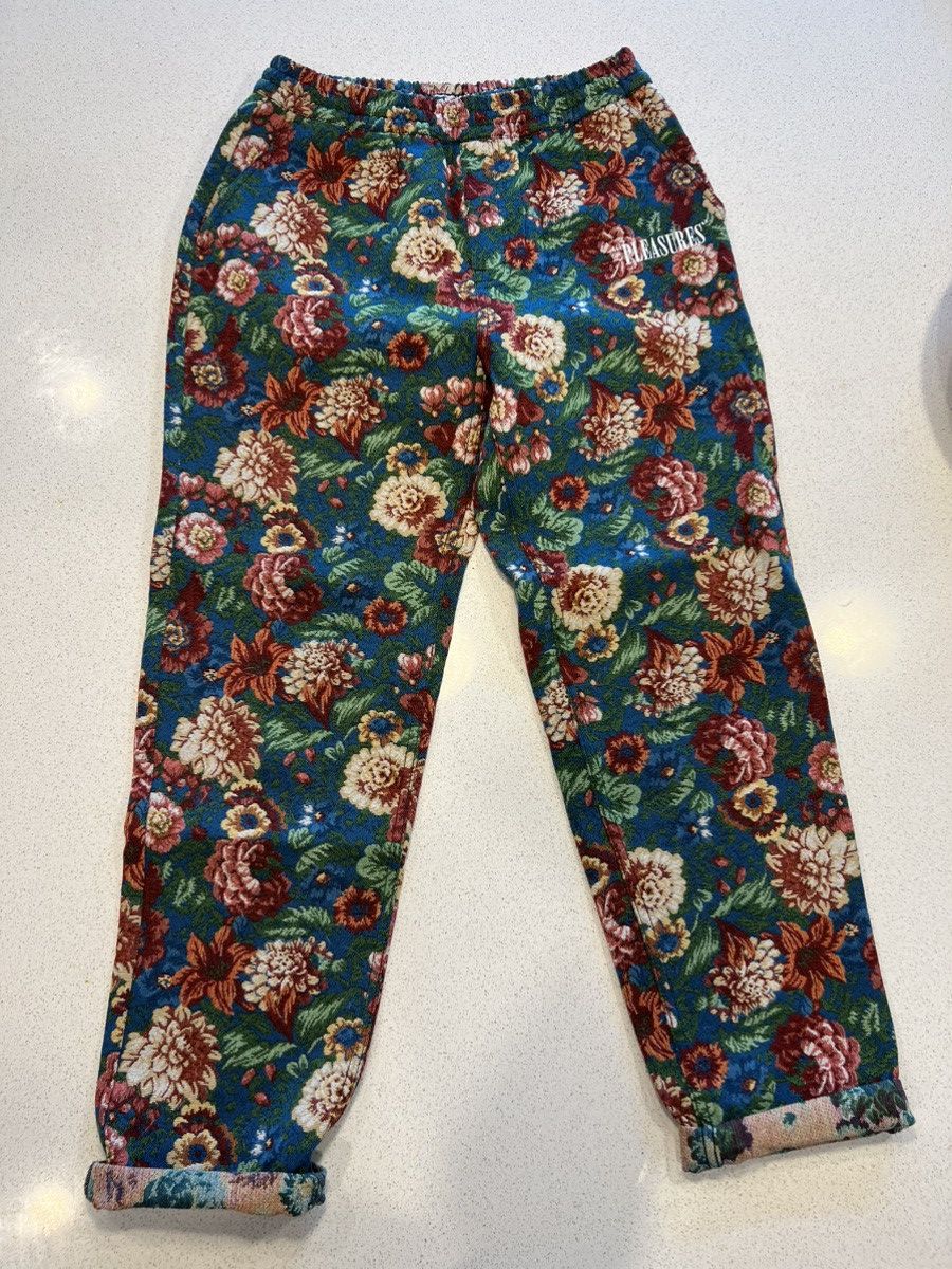 Pleasures Pleasures Floral Pants Size US 34 / EU 50 - 2 Thumbnail