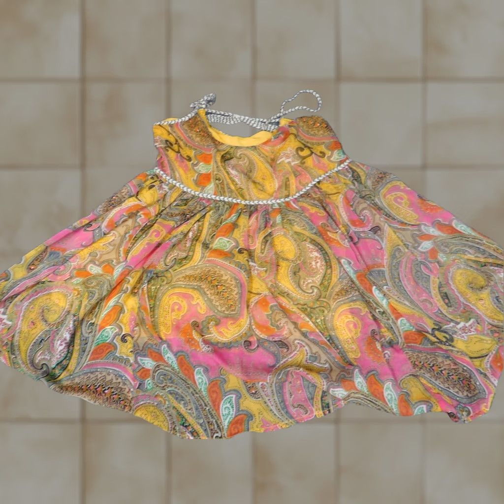 CO Ark & Co Womens Blouse Medium Pink Pullover Stretch Argyle Yellow Casual Size M / US 6-8 / IT 42-44 - 1 Thumbnail