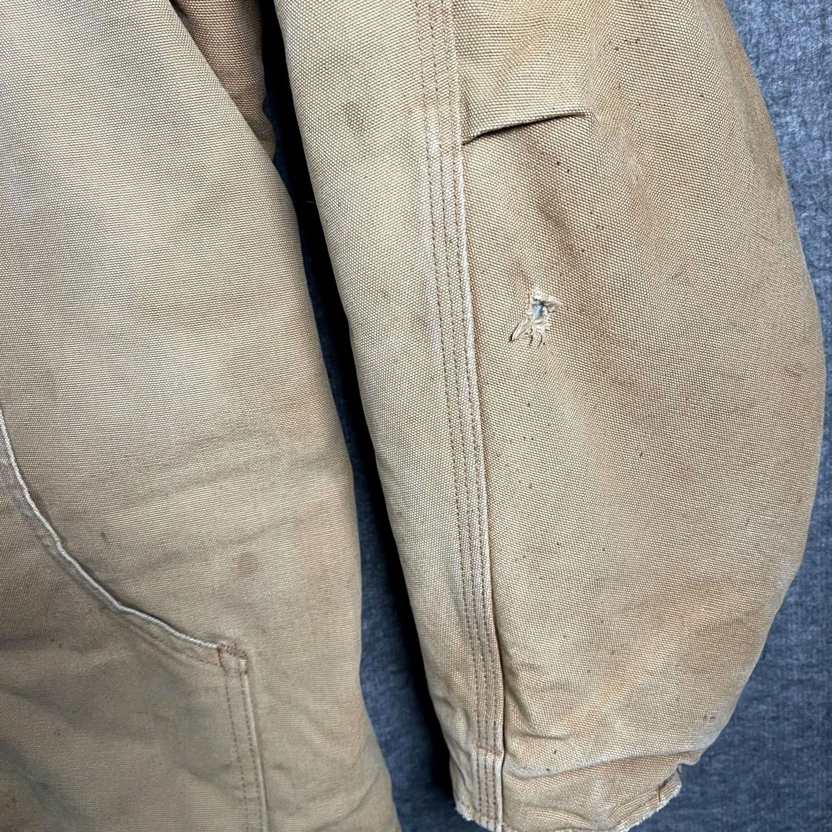 Carhartt VINTAGE Carhartt Coat Mens 2XLT Brown Quilted Lined Corduroy Collar USA Workwear Jacket Size US XXL / EU 58 / 5 - 4 Thumbnail