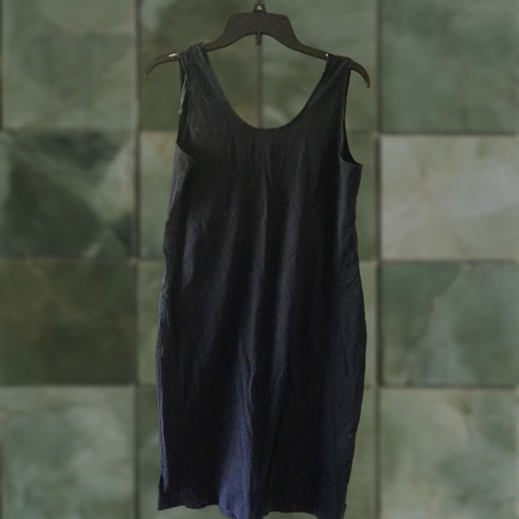 Vintage VINTAGE All American Moose Black Cover Up Dress Bathing Suit Size Large 80s Womens Size L / US 10 / IT 46 - 1 Thumbnail