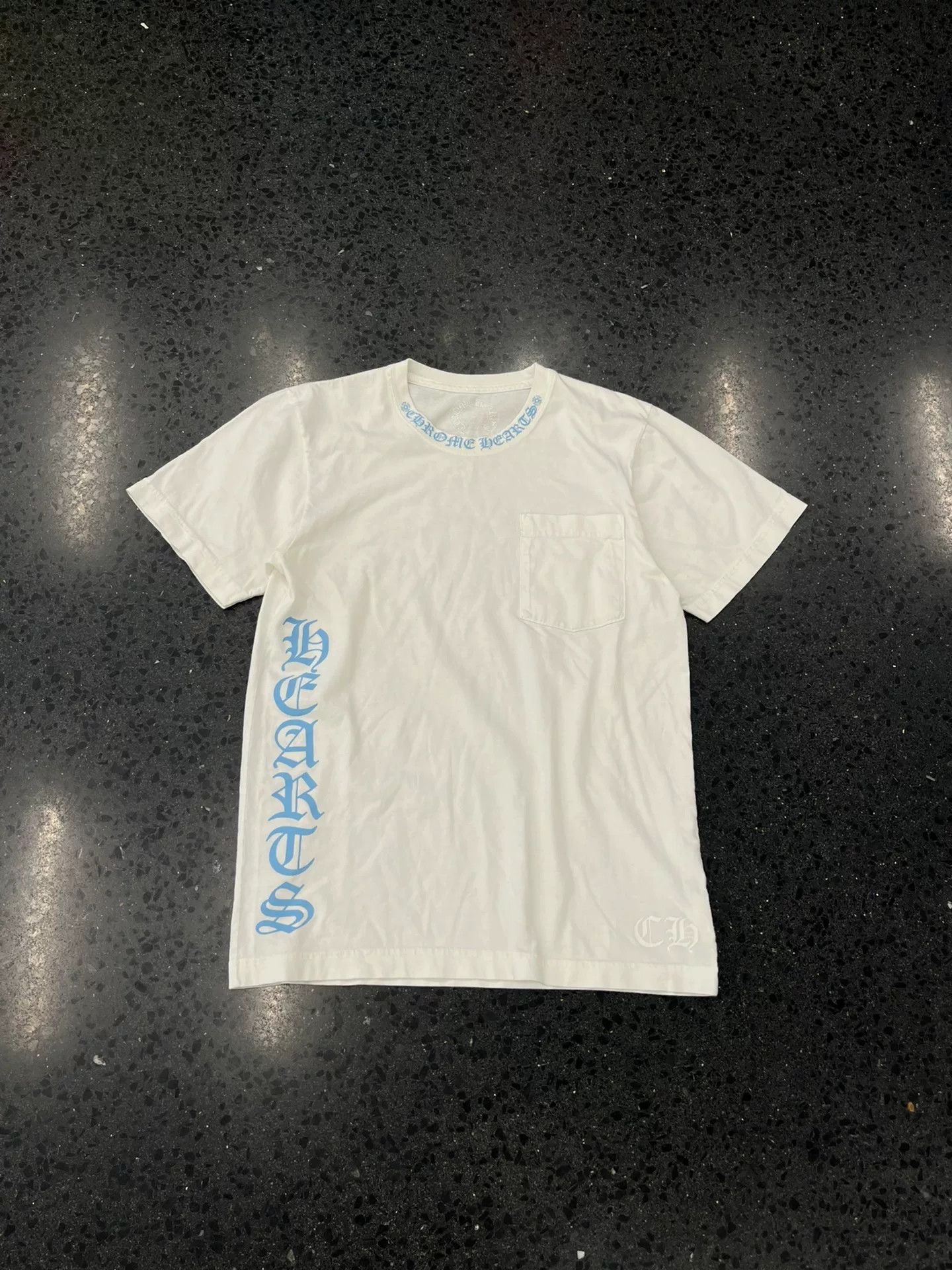 Chrome Hearts Chrome Hearts White Pocket Short Sleeve Size US S / EU 44-46 / 1 - 1 Thumbnail