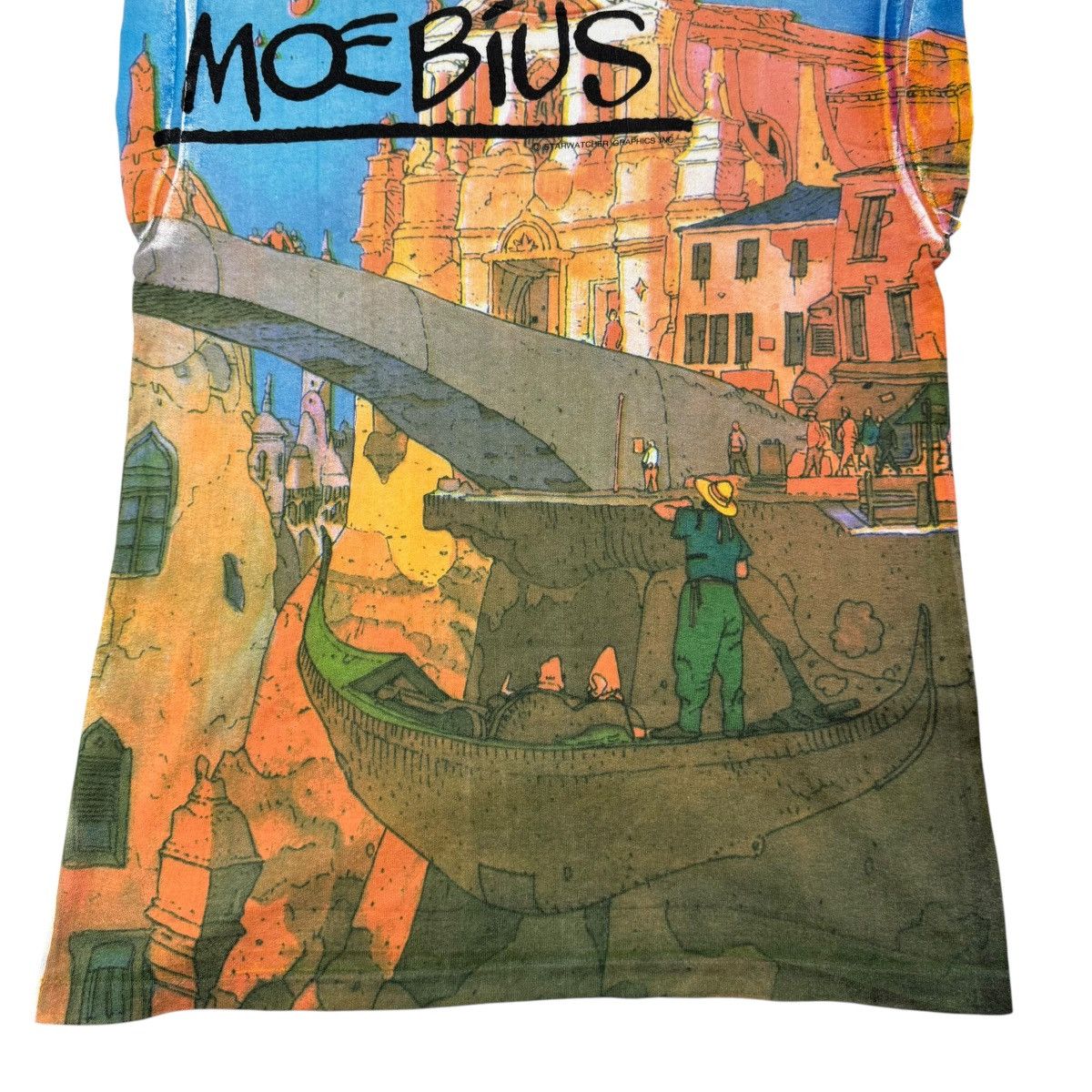 Art Comes First Vintage Jean Giraud Moebius Starwatcher Graphics Art Shirt Size US M / EU 48-50 / 2 - 5 Thumbnail