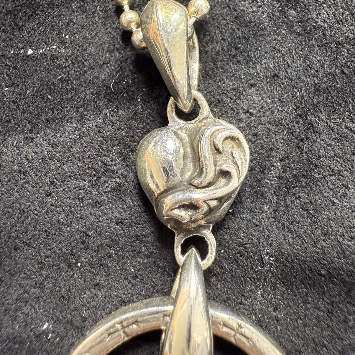 Chrome Hearts Chrome Hearts Heart Ring Necklace Size ONE SIZE - 4 Thumbnail