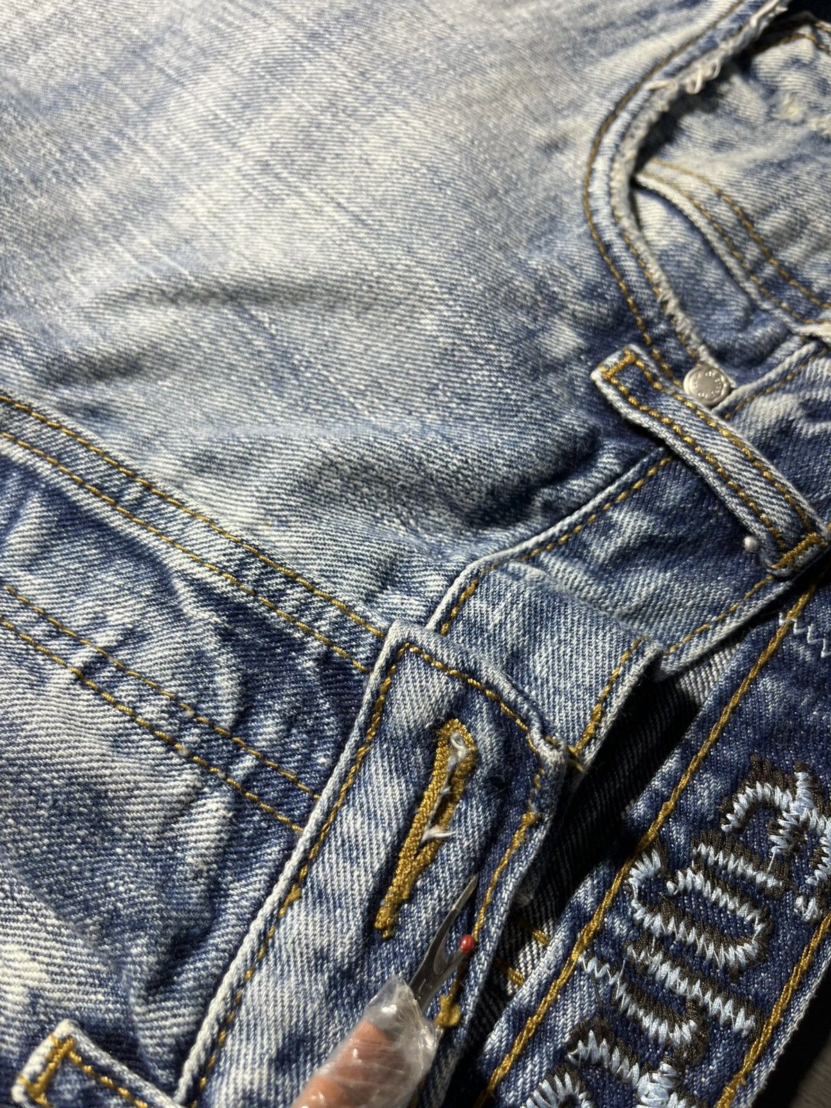 Hysteric Glamour VINTAGE 💥HYSTERIC GLAMOUR RICK OWENS STYLE JEANS 90S Size US 34 / EU 50 - 9 Thumbnail