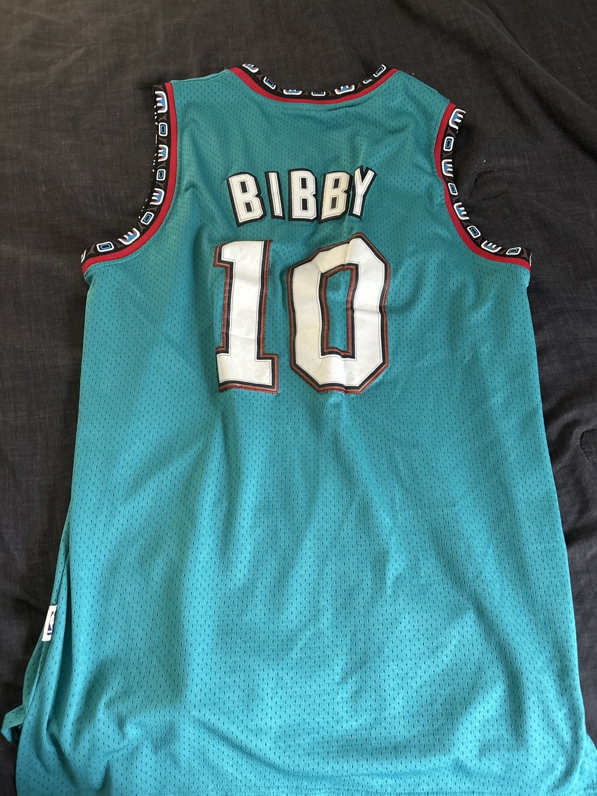 Adidas Mike Bibby Vancouver Grizzlies Throwback Size US M / EU 48-50 / 2 - 3 Thumbnail
