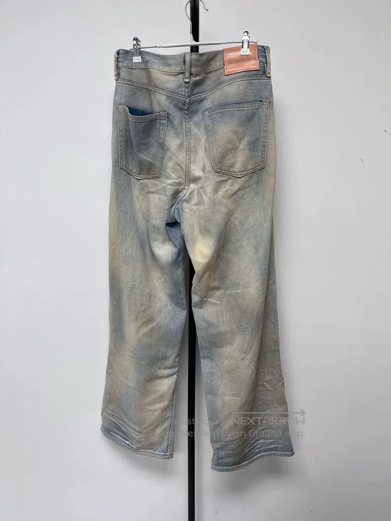 Acne Studios Acne Studios Ripped wide-leg mid-rise loose fit jeans Size 30" / US 8 / IT 44 - 2 Thumbnail