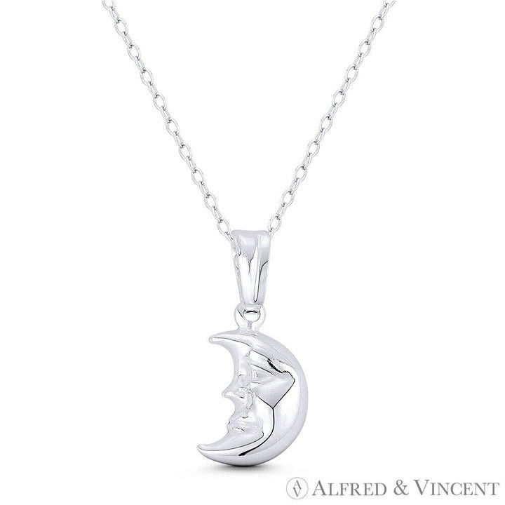 Other Smiling Face Crescent Moon Astrological Charm Pendant Size ONE SIZE - 1 Preview