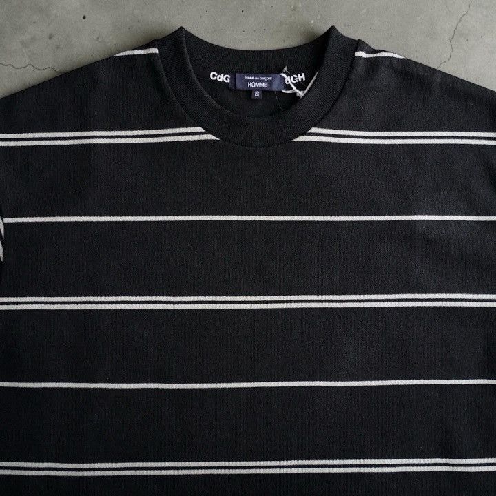 Comme des Garcons Homme NWT 26SS COMME des GARCONS HOMME Layered Border T-Shirt S Size US S / EU 44-46 / 1 - 3 Thumbnail