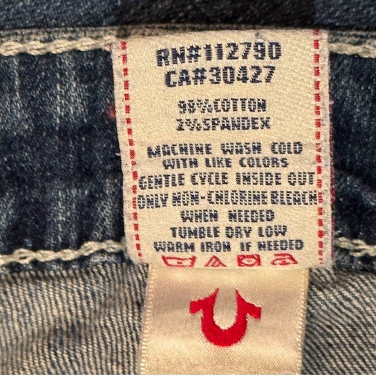 True Religion TRUE RELIGION Vintage Jeans Womens 26 × 24" Rainbow Size 26" / US 2 / IT 38 - 12 Thumbnail