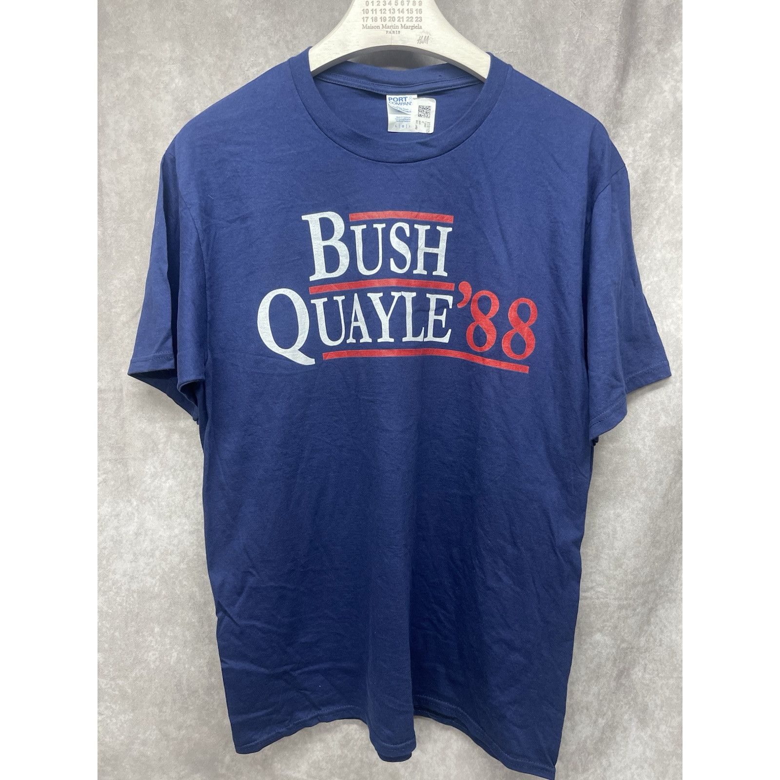 Other VINTAGE GEORGE BUSH DAN WUAYLE 1988 CAMPAIGN SHIRT (Port & C Size US L / EU 52-54 / 3 - 1 Thumbnail
