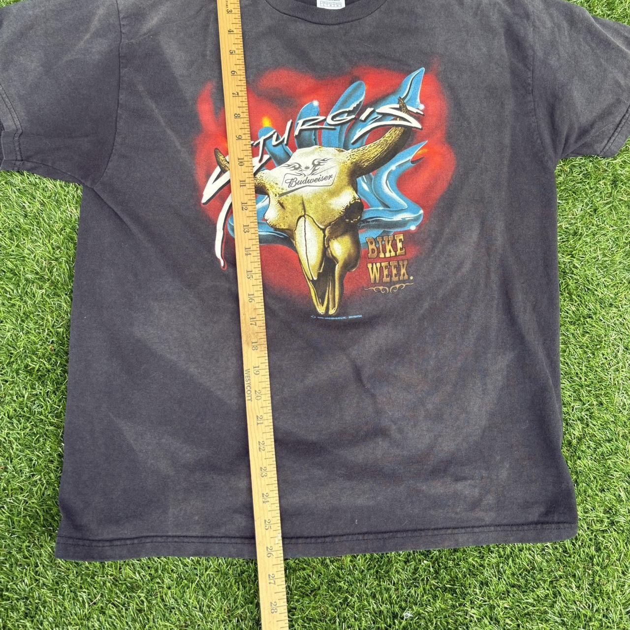 Harley Davidson Vintage Harley Davidson Budweiser shirt black large faded Size US L / EU 52-54 / 3 - 8 Thumbnail