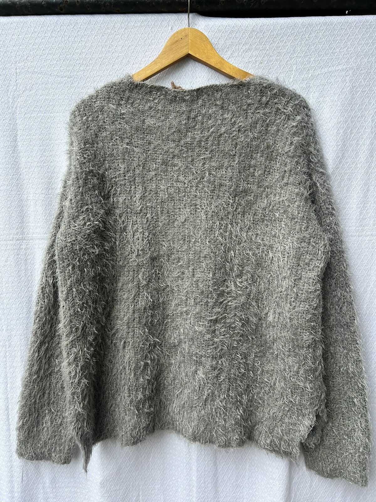 Japanese Brand 💸BINDINGOFFER💸Fuzzy mohair japanese style kurt cobain Size US L / EU 52-54 / 3 - 2 Thumbnail