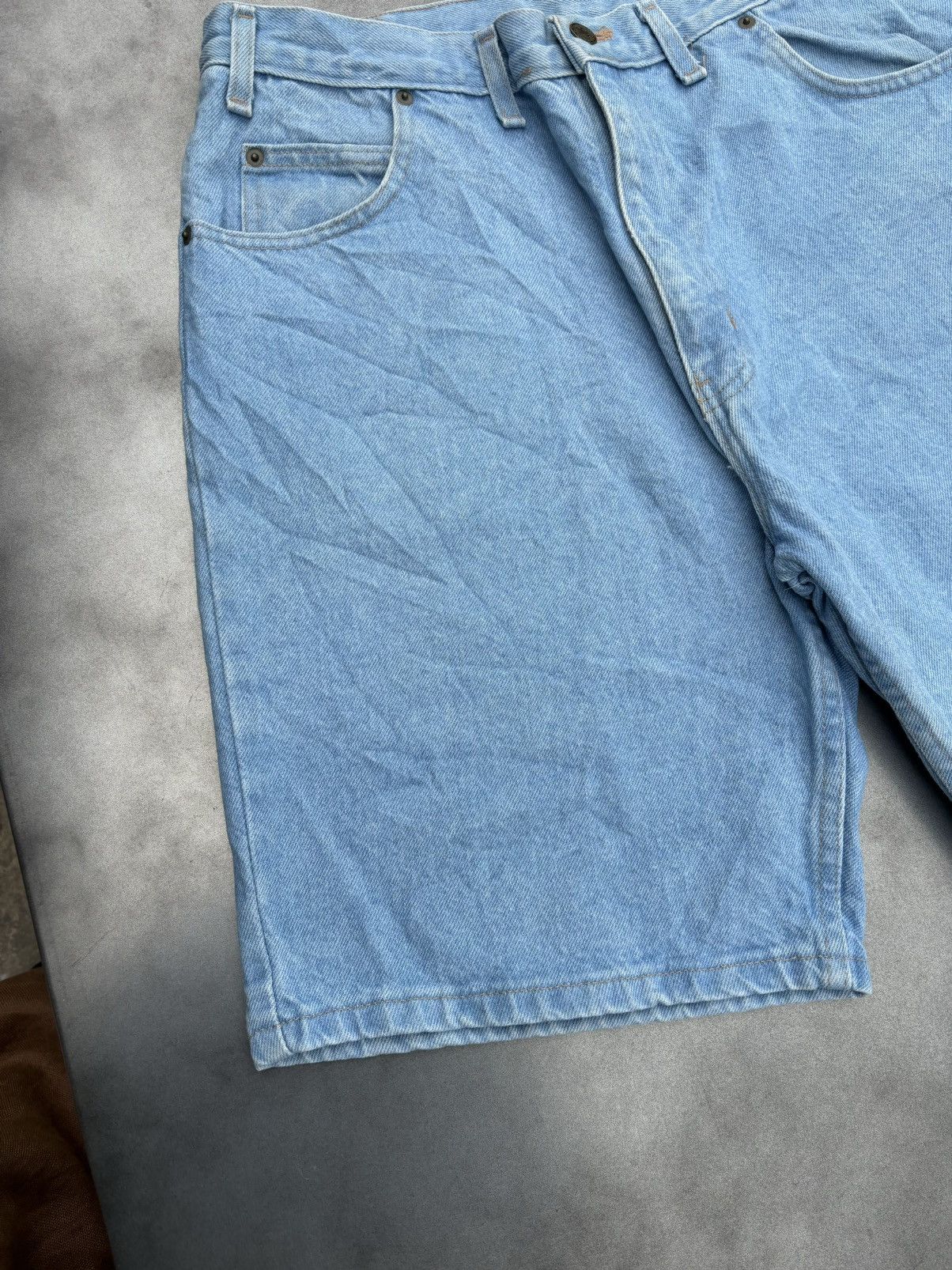 Sears × Vintage 1970s Vintage Jean Shorts Made in USA Jorts JC Penney 36 34 Size US 34 / EU 50 - 3 Thumbnail