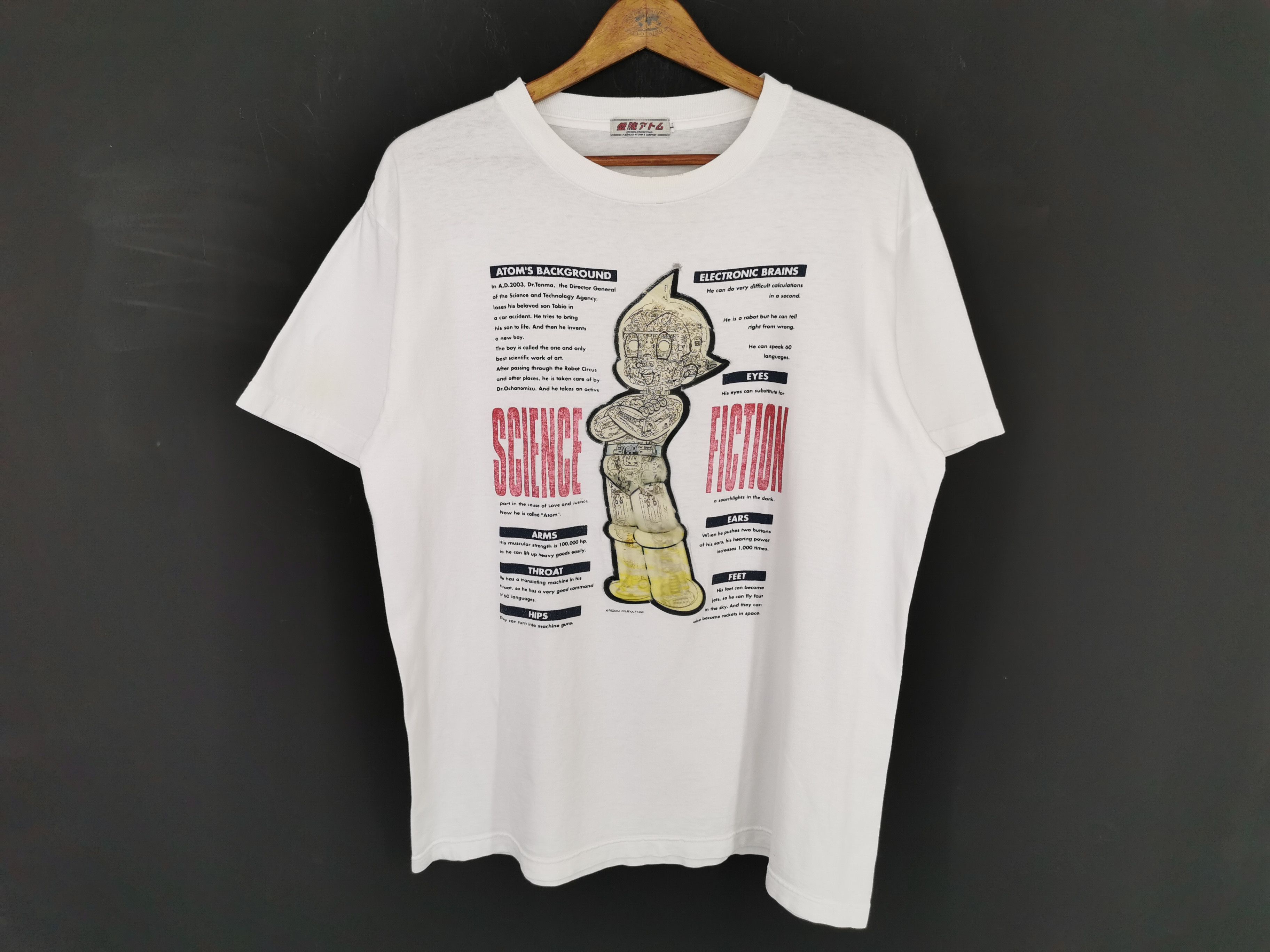 Vintage Distressed Vintage Astro Boy Science 3D Hologram Tee Size US L / EU 52-54 / 3 - 1 Thumbnail