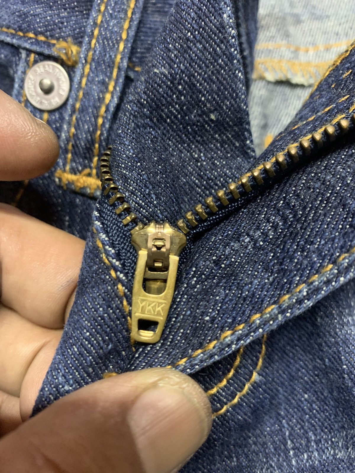 Other Real bvoice denim distressed and patchwork Size US 31 - 15 Thumbnail