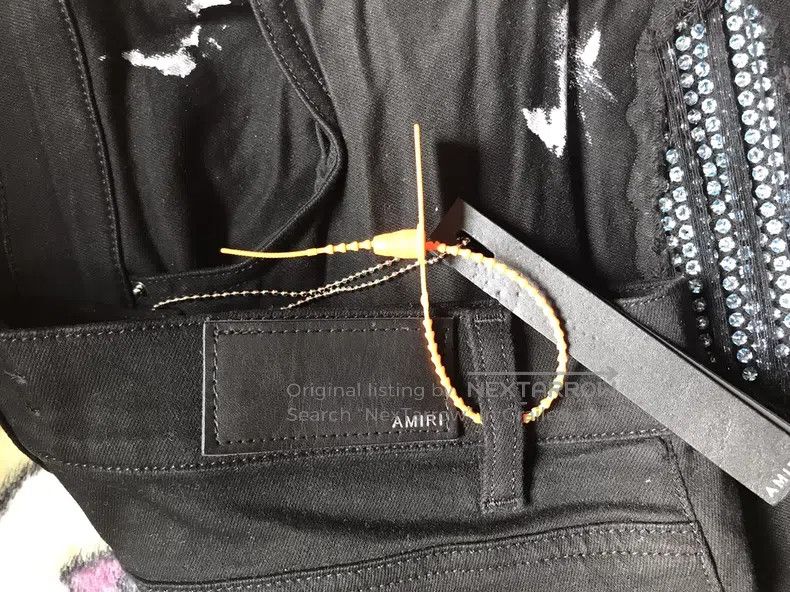 Amiri Amiri Size 32 Classic high-definition ice blue diamond art Size US 32 / EU 48 - 9 Thumbnail