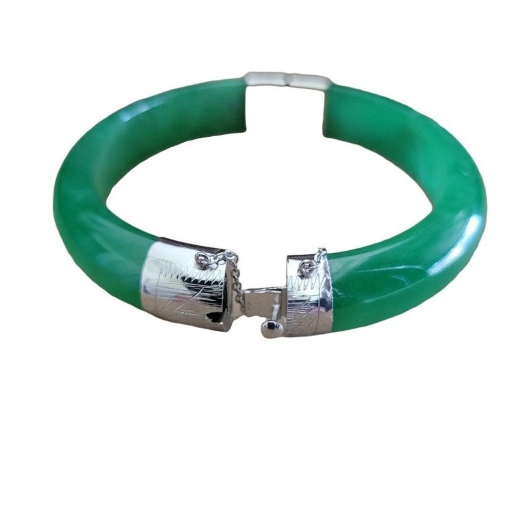 Other WOMEN'S Macy's Jade Cultured Pearl Bangle. 3" Size ONE SIZE - 2 Thumbnail