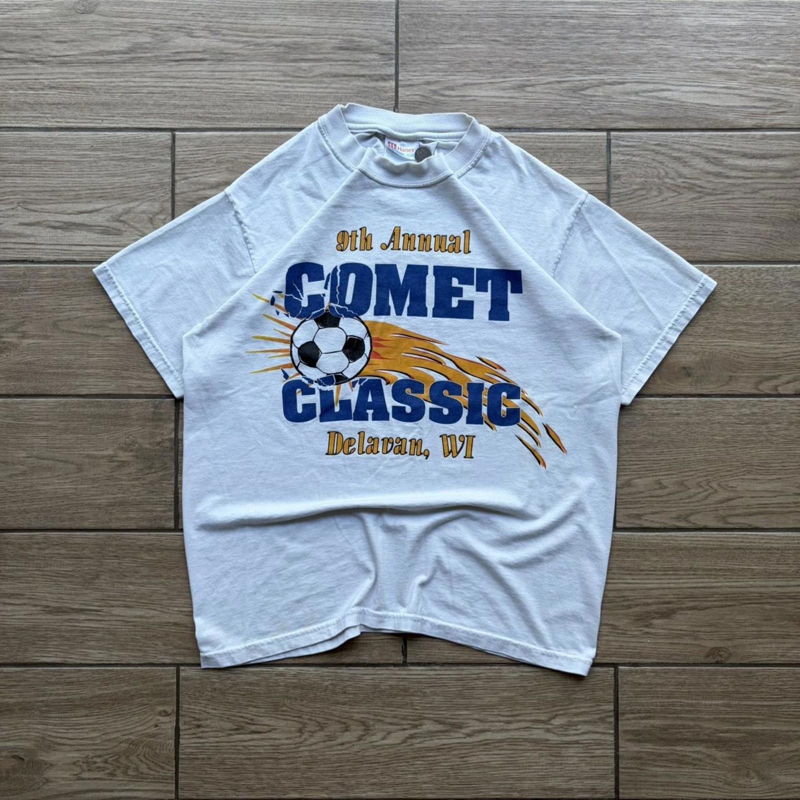 Other Vintage 90’s Comet Classic Soccer Tee Size US M / EU 48-50 / 2 - 1 Thumbnail