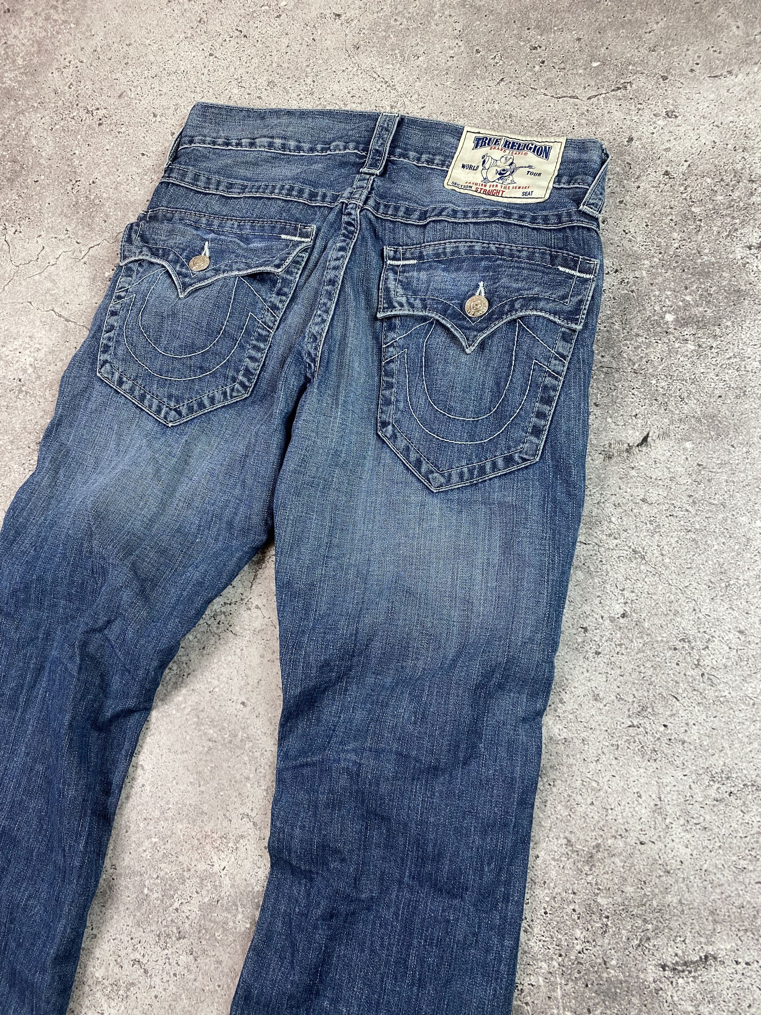 Japanese Brand × True Religion Vintage True Religion Distressed Jeans Flair Size 31 Size US 31 - 10 Thumbnail