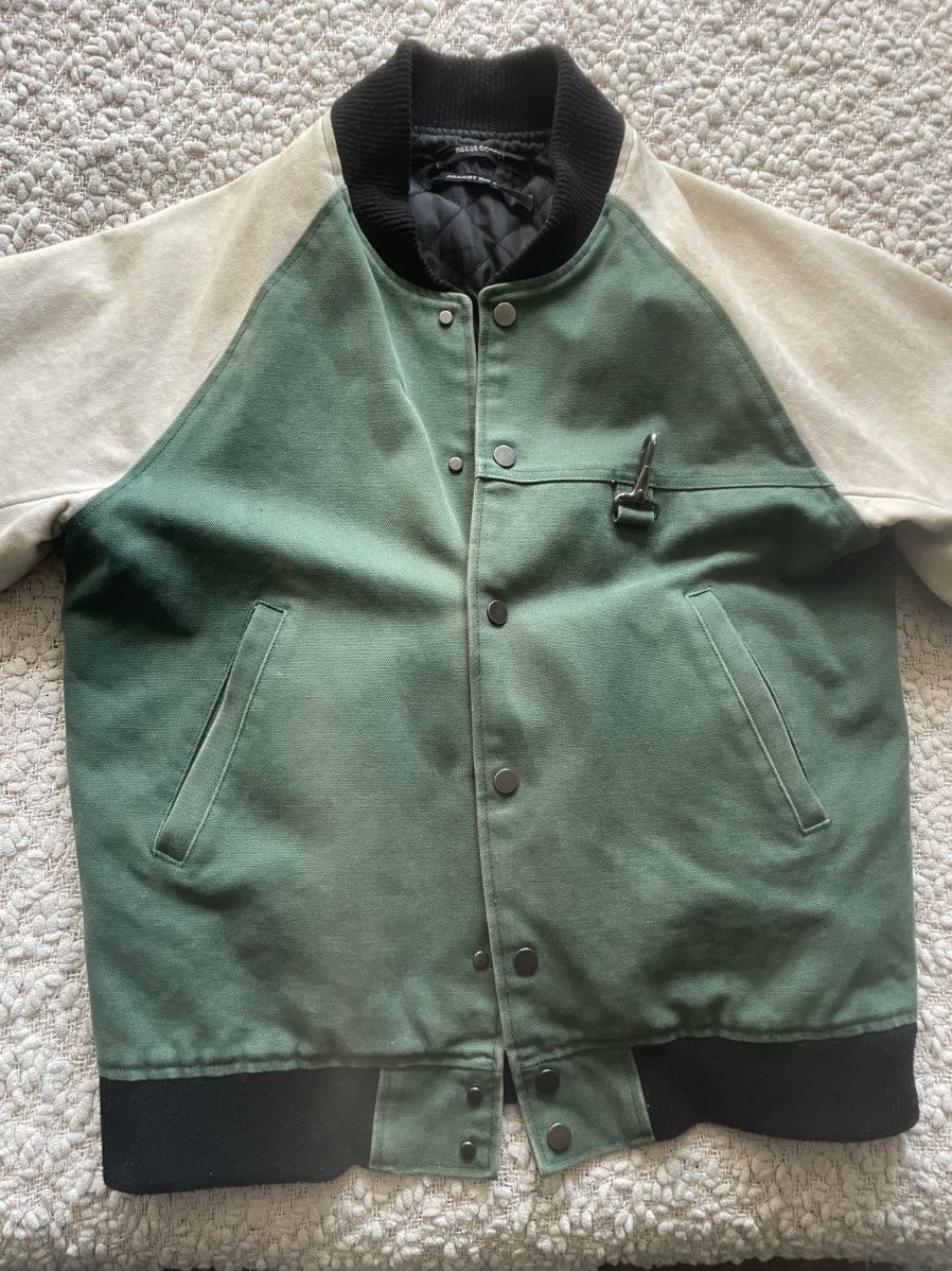 Reese Cooper Duck Canvas Varsity Jacket Size US M / EU 48-50 / 2 - 2 Thumbnail