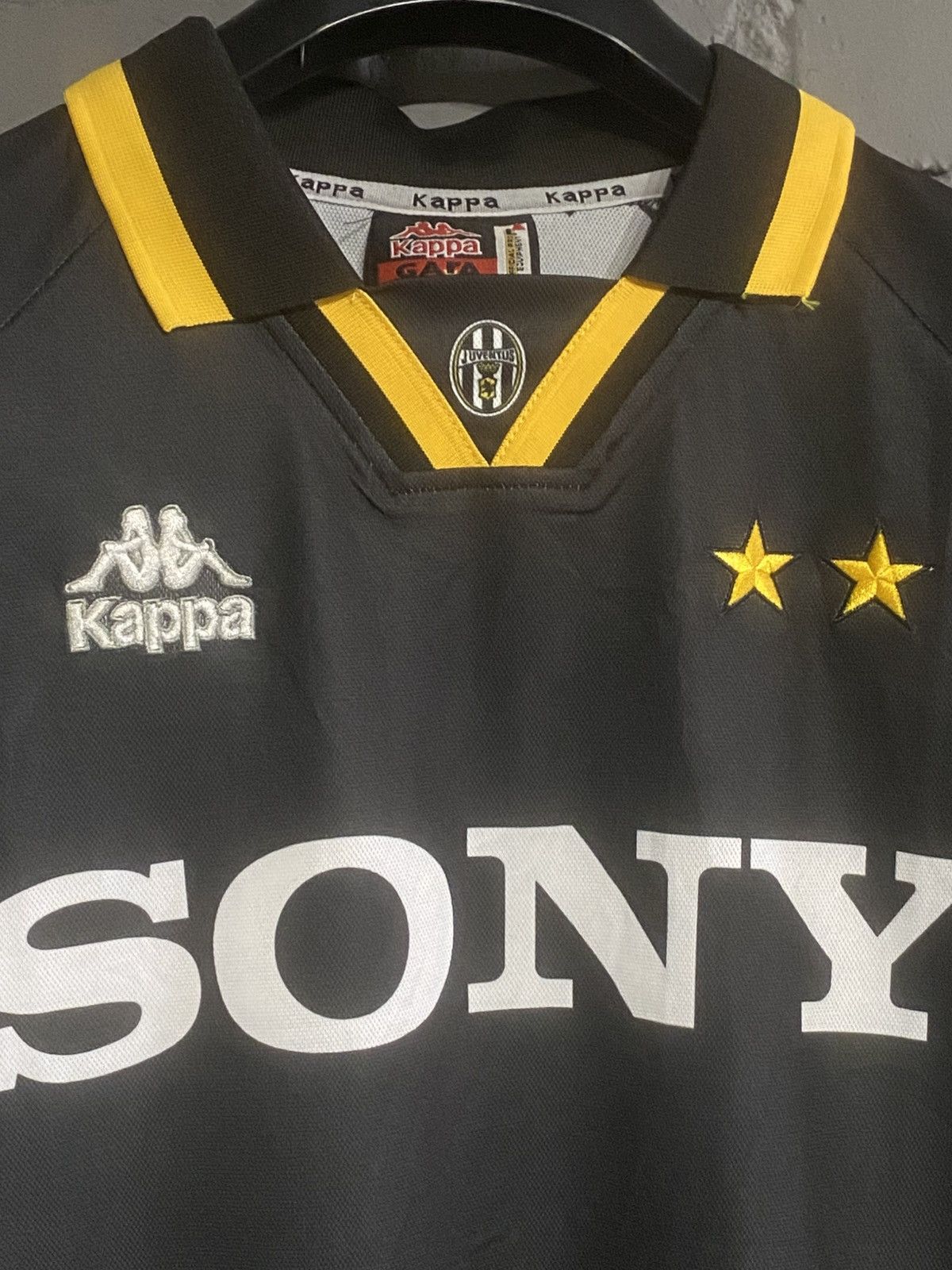 Kappa × Vintage Jersey Kappa Juventus Sony 1995/1996 vintage
