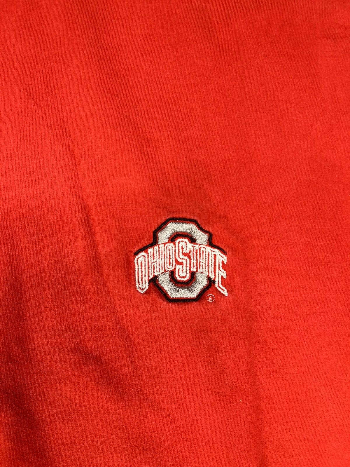 Vintage CRazy Vintage Y2K Essenital red Ohio State University Shirt Size US L / EU 52-54 / 3 - 2 Thumbnail