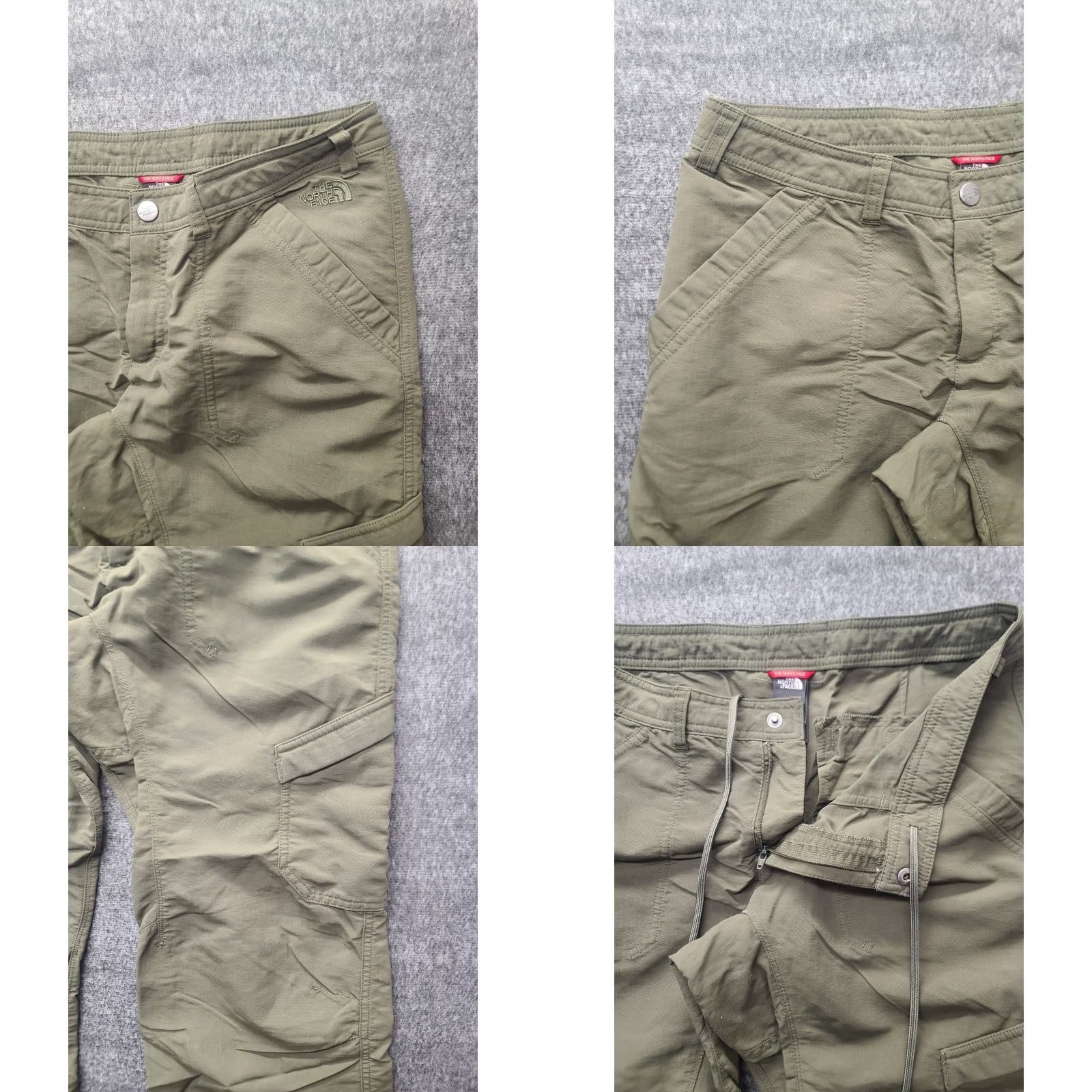 The North Face The North Face Capris Womens 8 Relaxed Fit Wide-Leg Cargo Hiking Gorpcore Pants Size ONE SIZE - 8 Thumbnail