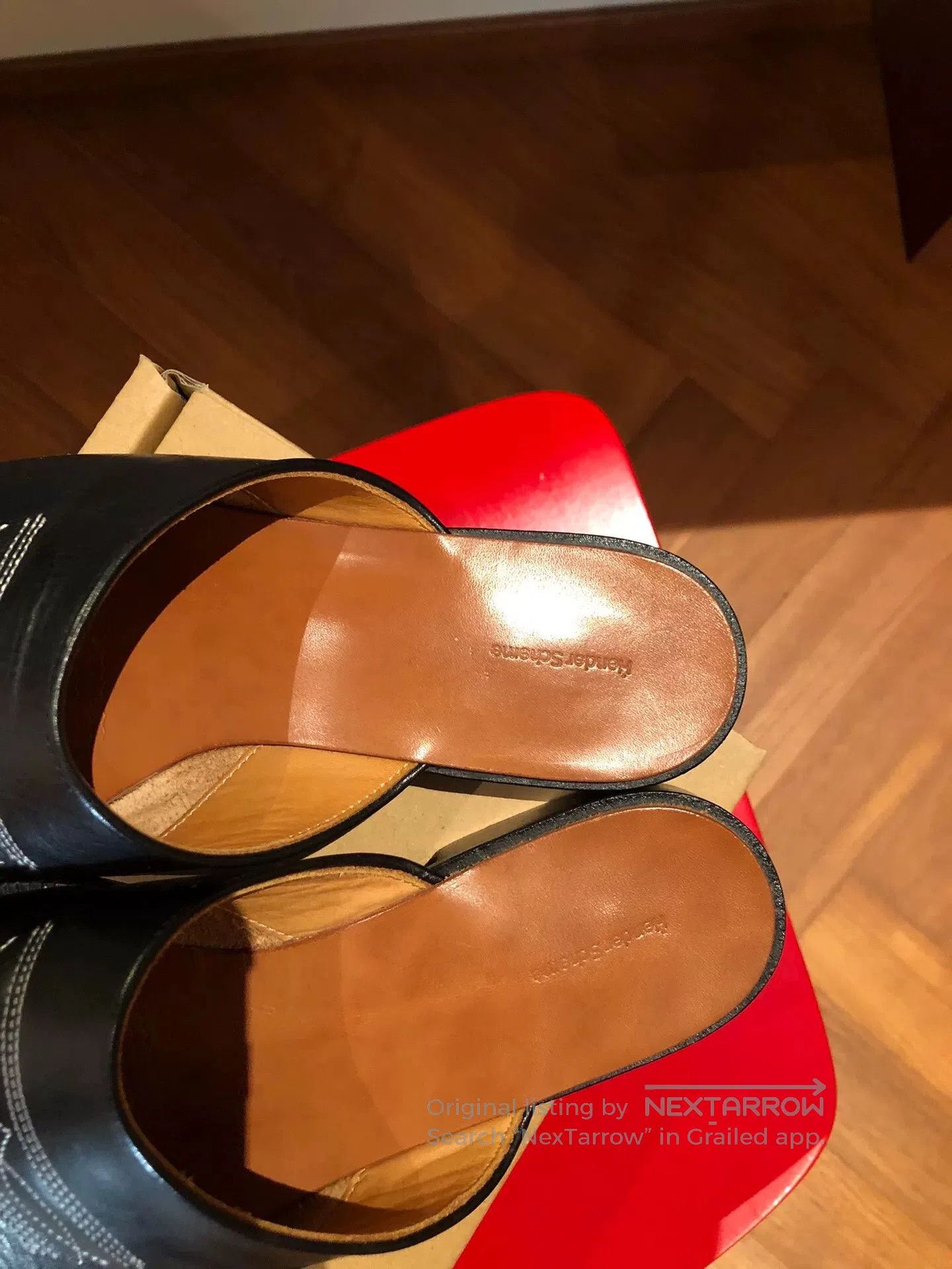 Hender Scheme Hender Scheme Black Leather Mules. Size US 9 / EU 42 - 3 Thumbnail