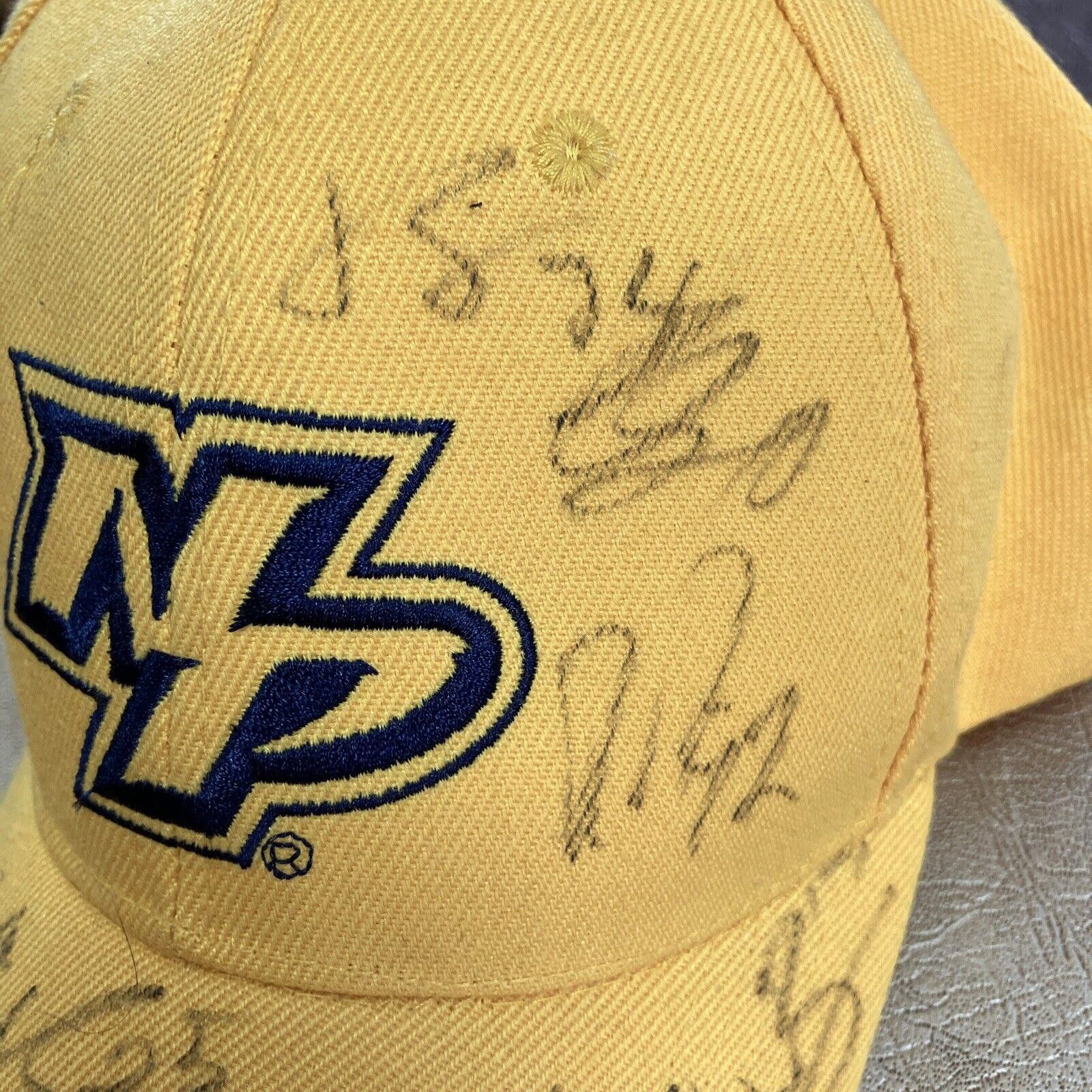 Designer NASHVILLE PREDATORS - HAT SIGNED BY 7 PLAYERS Size ONE SIZE - 4 Thumbnail