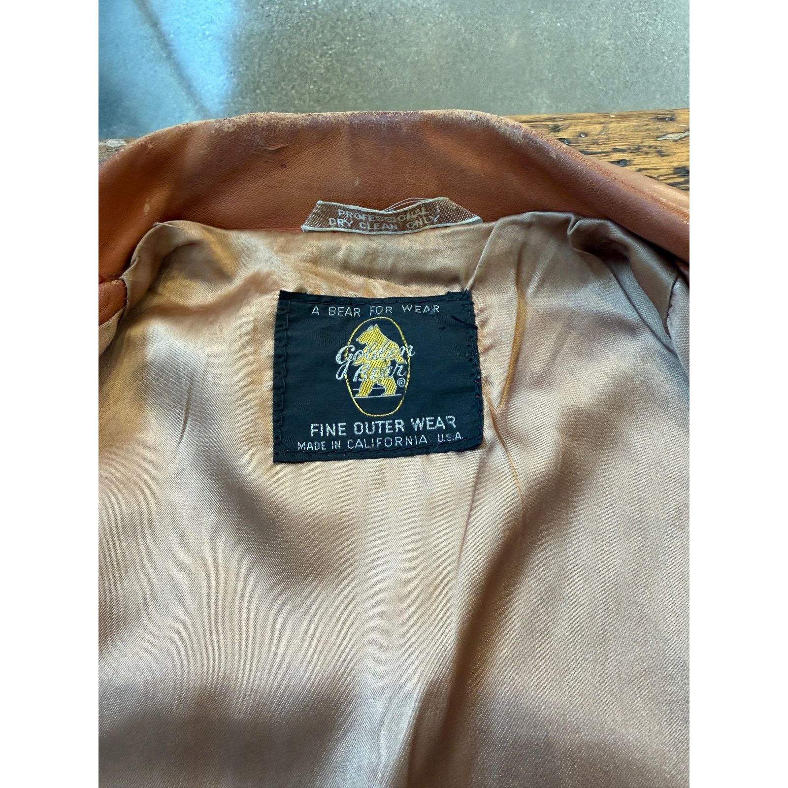 Golden Bear Golden Bear Vintage 50's Leather Jacket Size US S / EU 44-46 / 1 - 5 Thumbnail