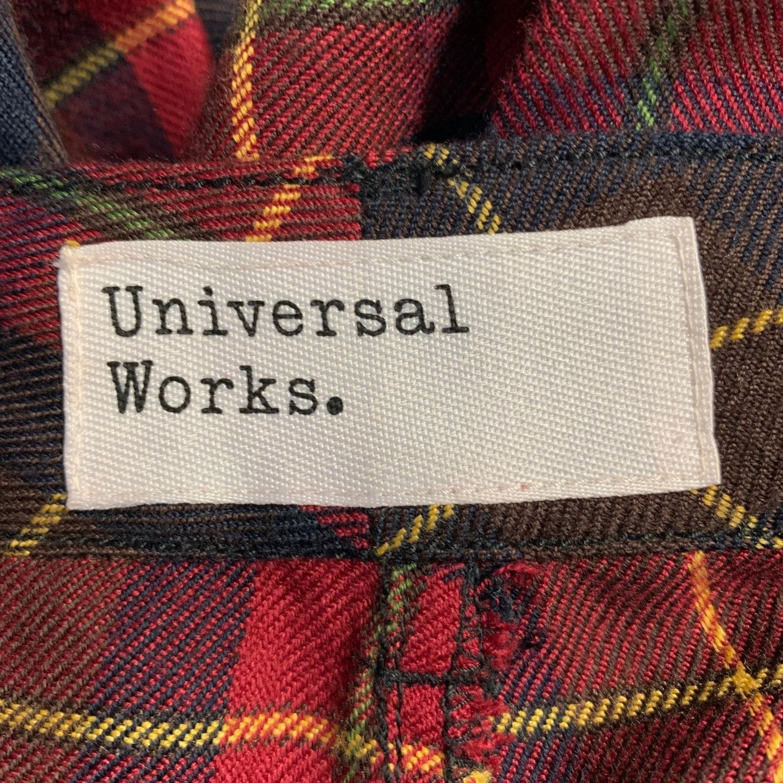 Universal Works UNIVERSAL WORK Multi Color Plaid Polyester Dress Pants Size US 32 / EU 48 - 7 Thumbnail
