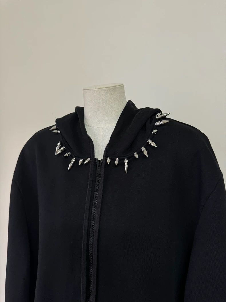 Helmut Lang HELMUT LANG Riveted hooded hoodie Size L / US 10 / IT 46 - 5 Thumbnail