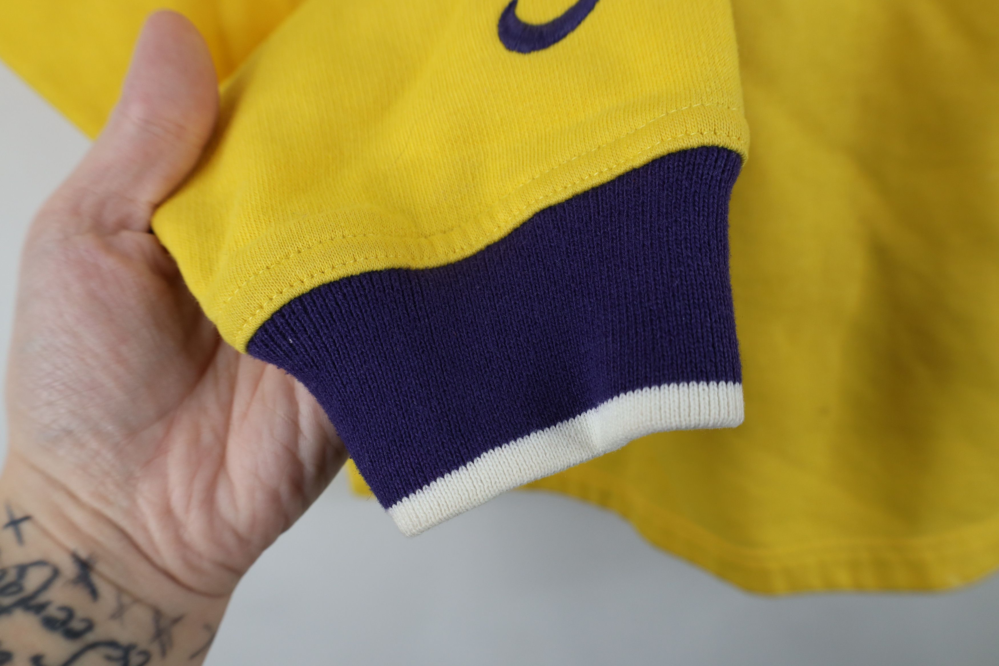 Nike Vintage 90s Nike Scott Mini Swoosh Half Zip Sweatshirt Size M / US 6-8 / IT 42-44 - 6 Thumbnail