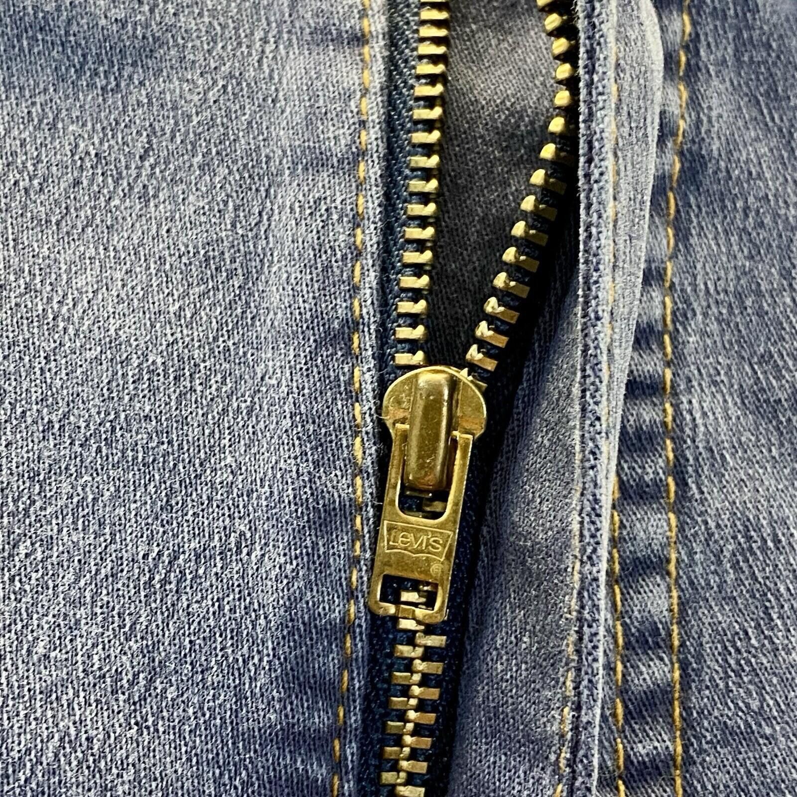 Levi's NWT LEVI'S 498 Blue Skinny Jeans 30x30 Vintage Made in Italy Size 30" / US 8 / IT 44 - 9 Thumbnail
