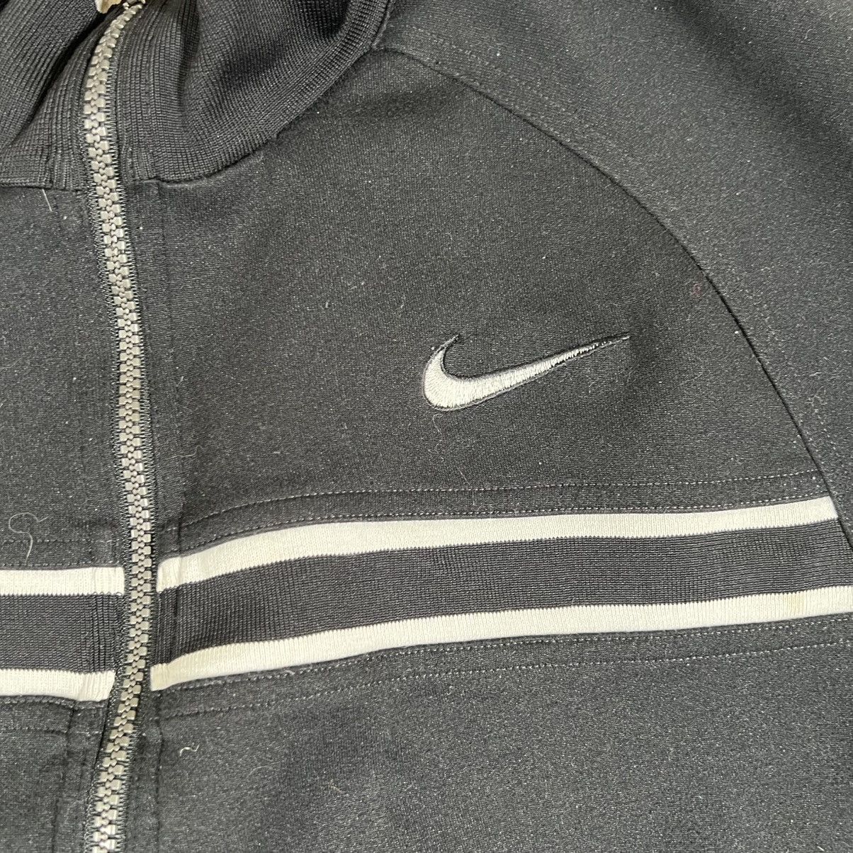 Nike Vintage Nike Jacket Mens XL Black White Zip Track Athletic Size US XL / EU 56 / 4 - 4 Thumbnail