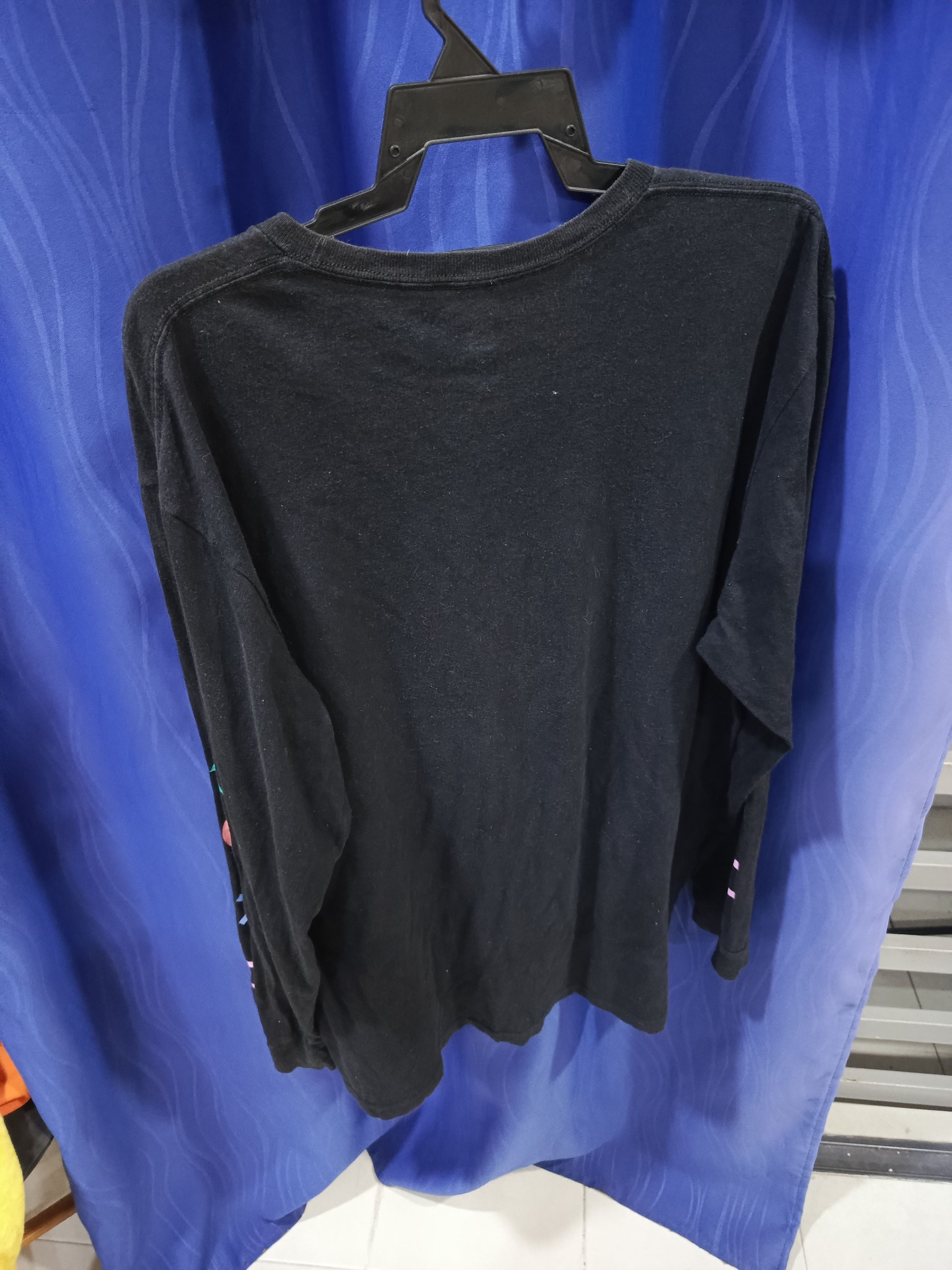 Playstation Playstation T-Shirt Black Long Sleeve Logo on Sleeves Size US XL / EU 56 / 4 - 2 Thumbnail