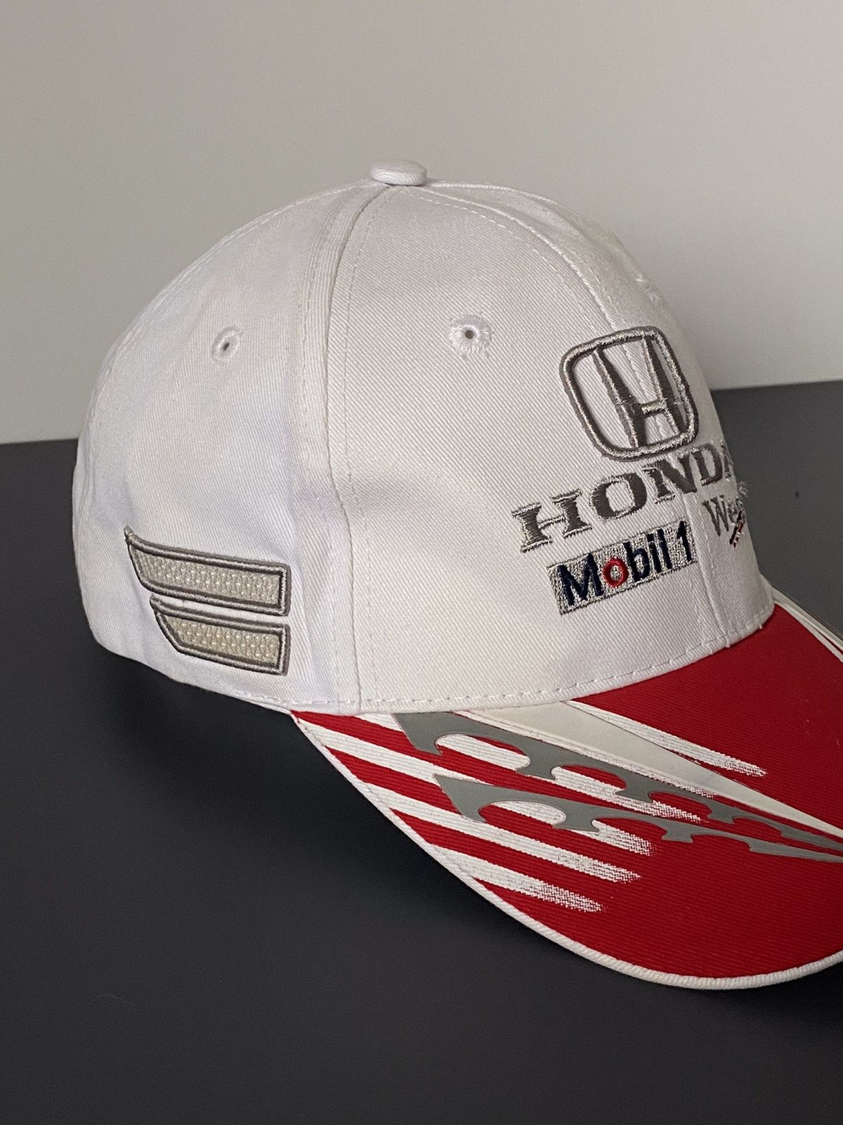 Japanese Brand Y2k Honda racing style streetwear cap Size ONE SIZE - 5 Thumbnail