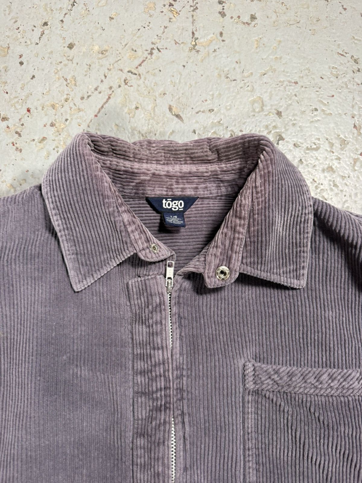 Toga Togo Corduroy Zipup Jacket Size US L / EU 52-54 / 3 - 2 Thumbnail