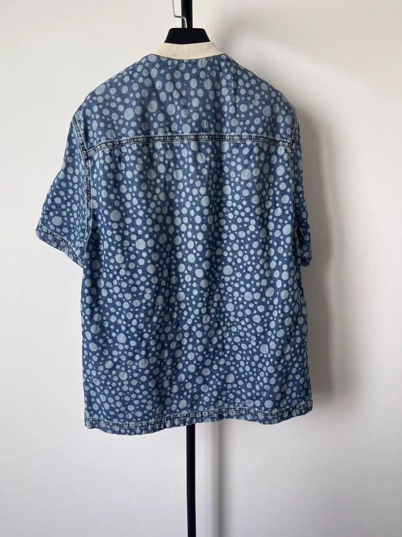 Louis Vuitton Louis Vuitton Polka-dot Logo monogram printed short sleeve Size US S / EU 44-46 / 1 - 2 Thumbnail