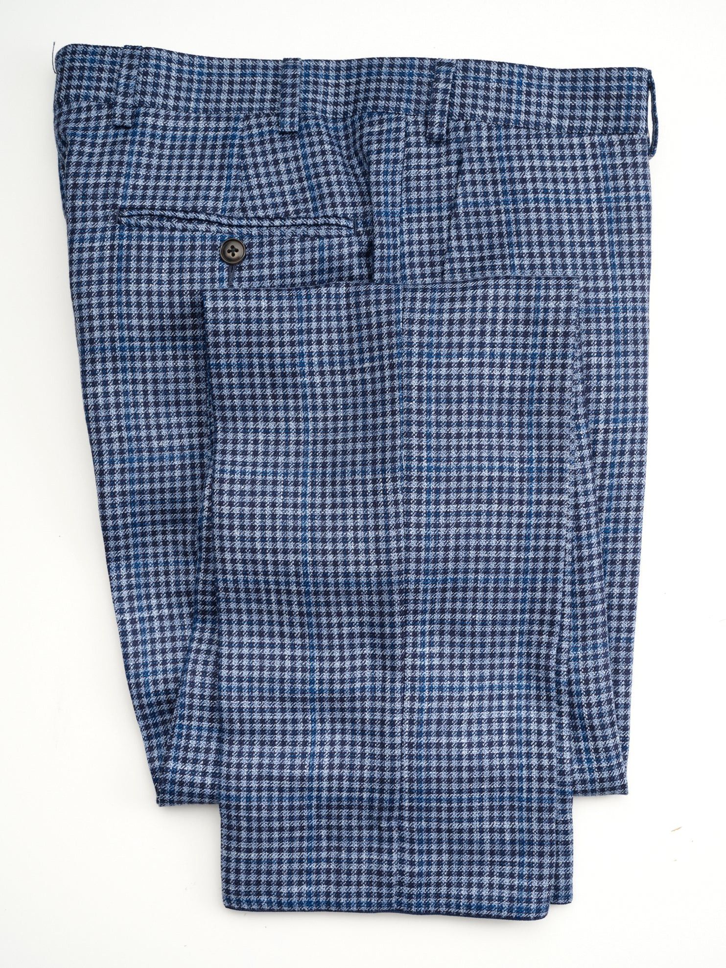 Suitsupply NWT Suitsupply blue shepherd check 3pc suit, size 36R\EU46 Size 36R - 6 Thumbnail