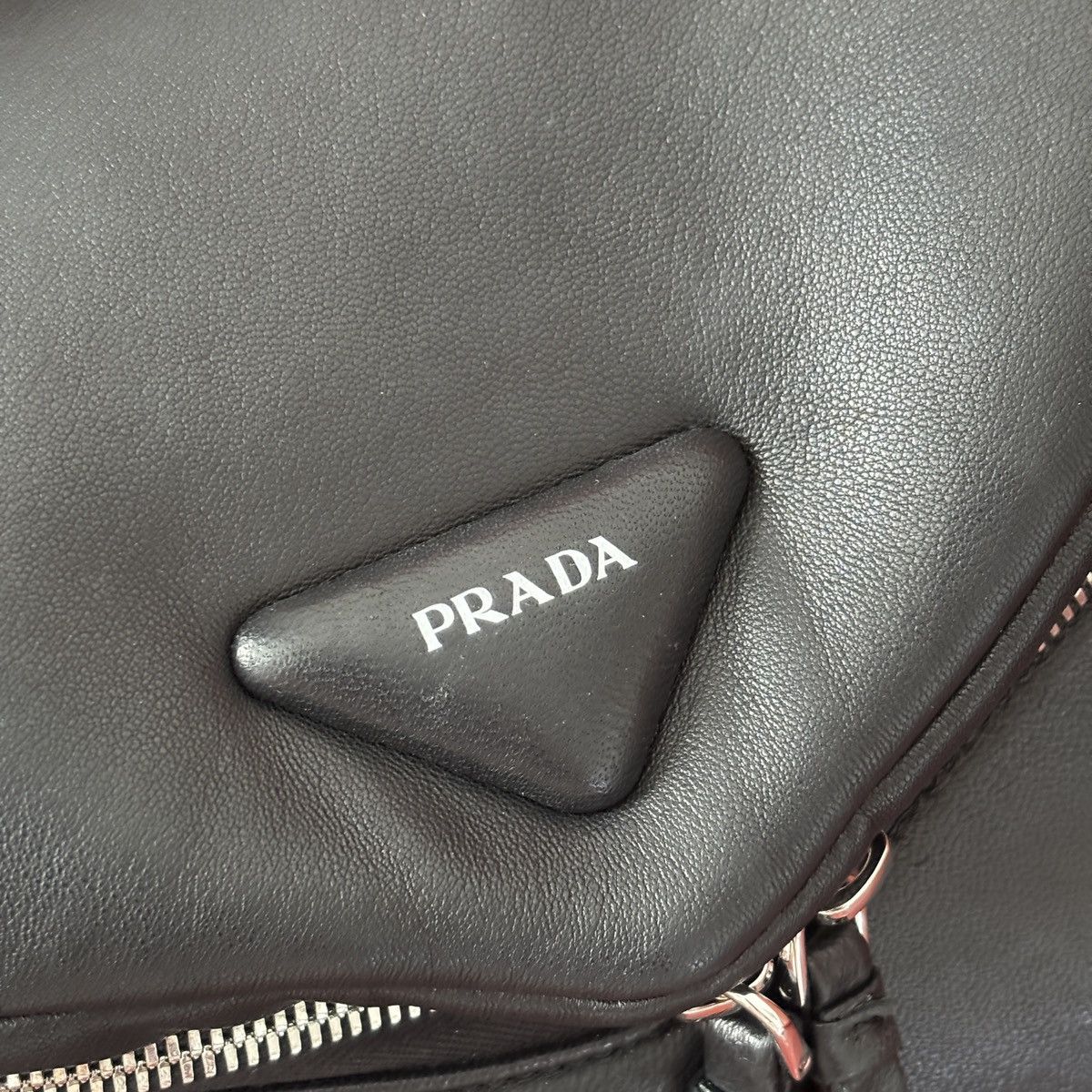 Prada prada singnaux padded puffy bag Size ONE SIZE - 3 Thumbnail