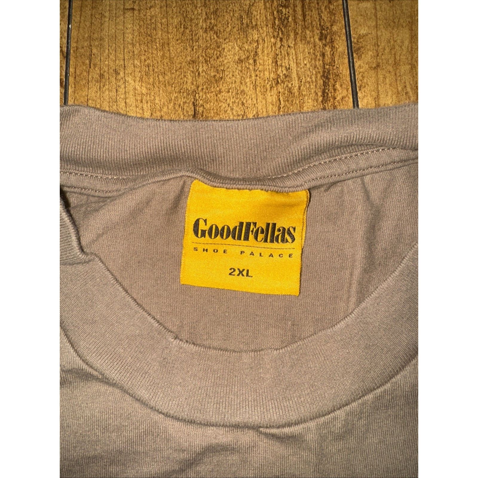 Band Tees × Rap Tees Goodfellas X Shoe Palace Movie T-Shirt Brown 2XL 24x29 Size US XXL / EU 58 / 5 - 6 Thumbnail