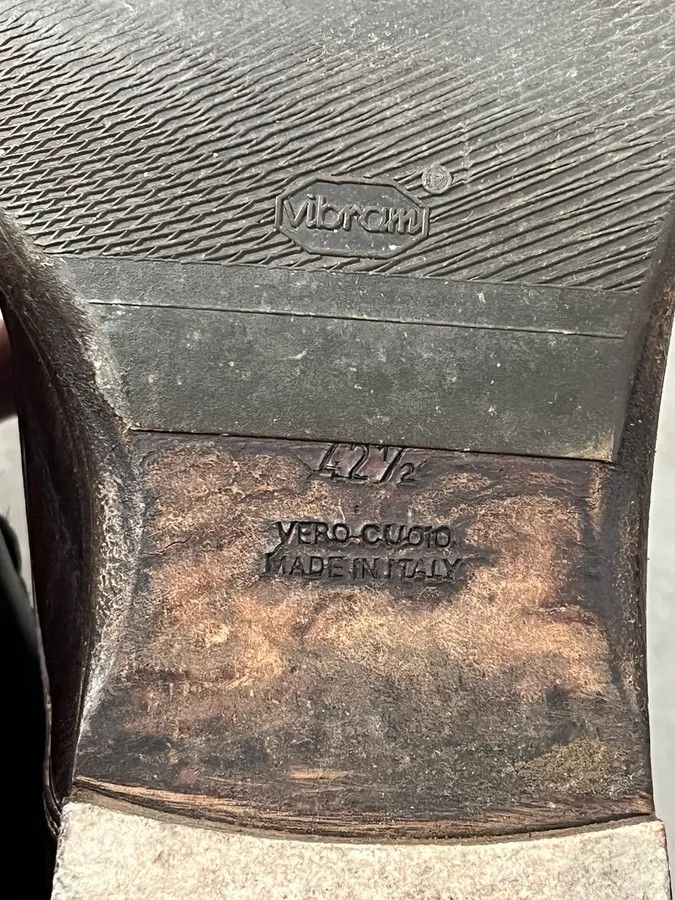 Maison Margiela Maison Margiela Brown Eroded Leather Boots Size US 9.5 / EU 42-43 - 10 Thumbnail