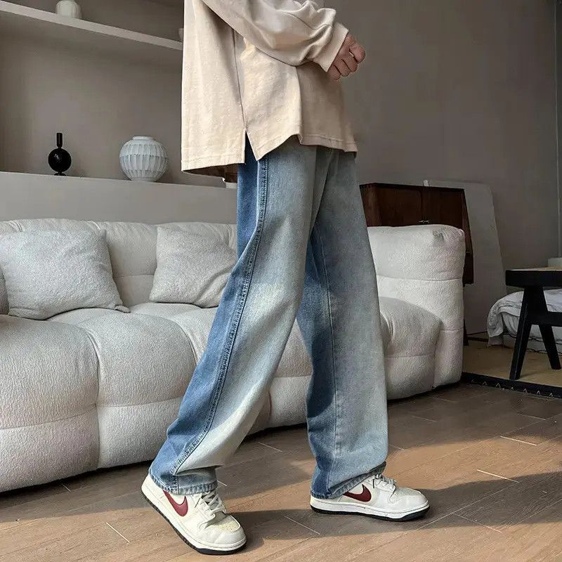Japanese Brand Retro loose wide leg high street jeans Size US 32 / EU 48 - 2 Thumbnail