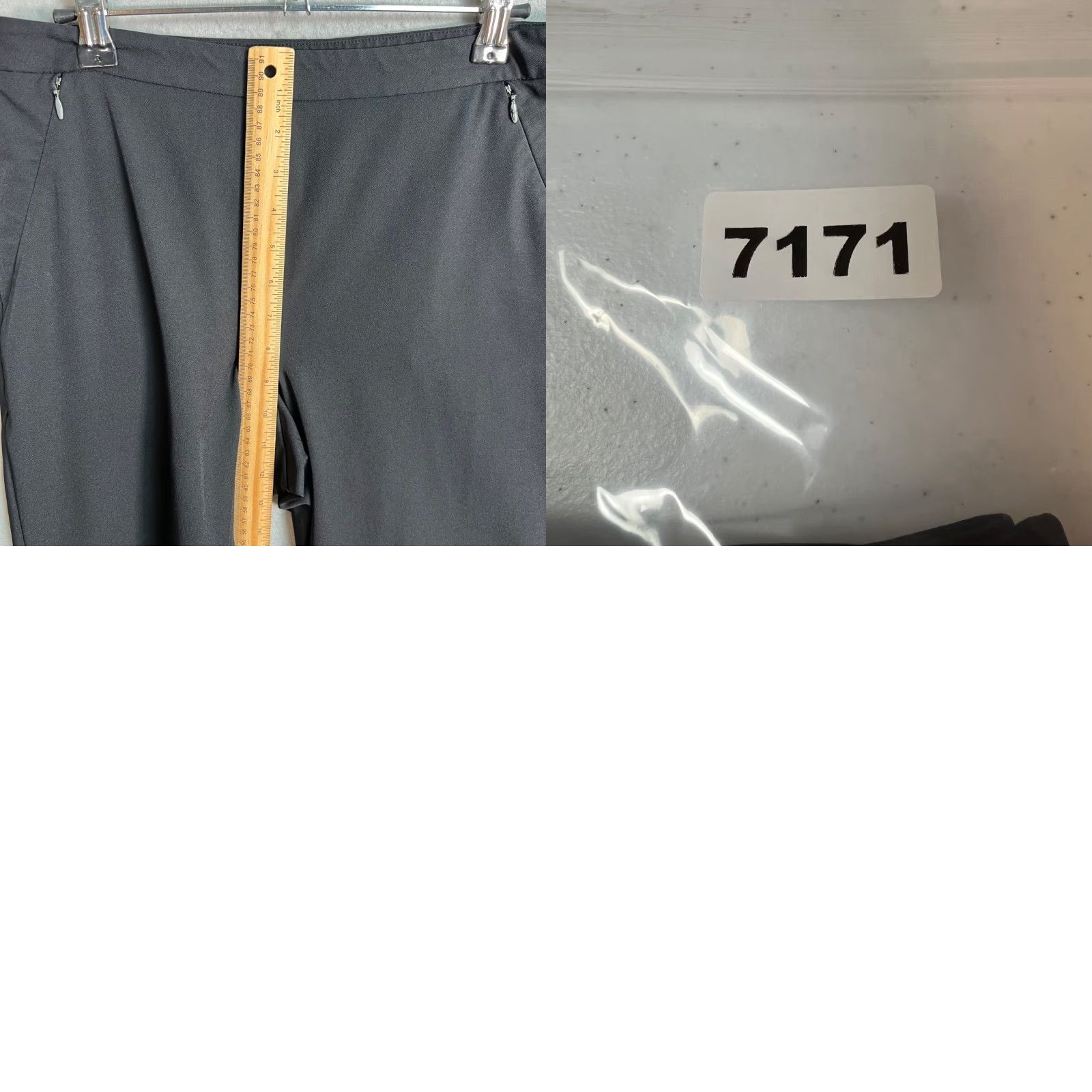 Ann Taylor Ann Taylor Black Stretch Pants Size 6 Nylon/Spandex Womens Casual Slim Fit Size 28" / US 6 / IT 42 - 8 Thumbnail