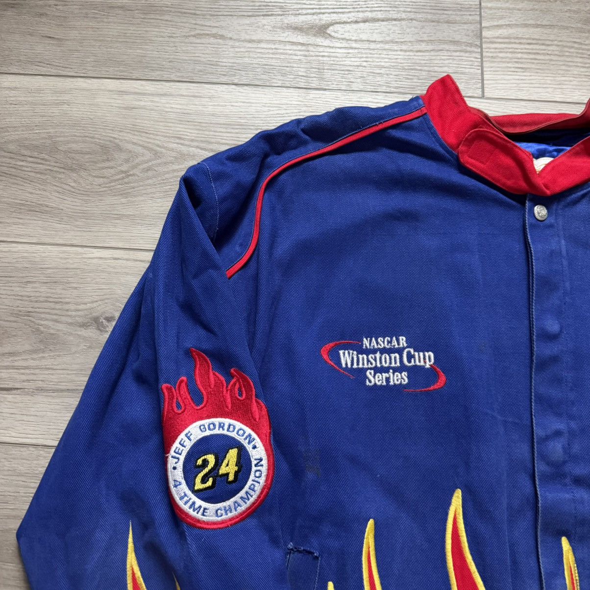 NASCAR VINTAGE 2001 CHAMPION NASCAR JACKET Size US XL / EU 56 / 4 - 4 Thumbnail